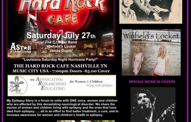 Hard Rock Cafe July Benefit