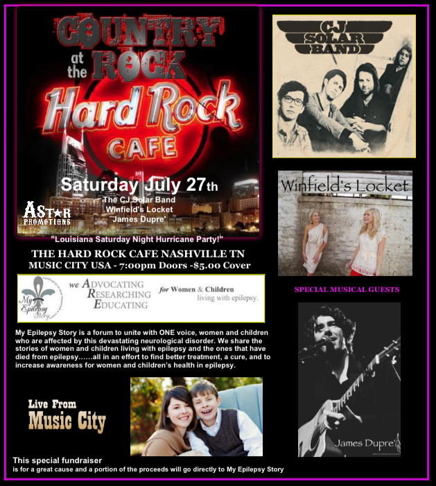 Hard Rock Cafe July Benefit