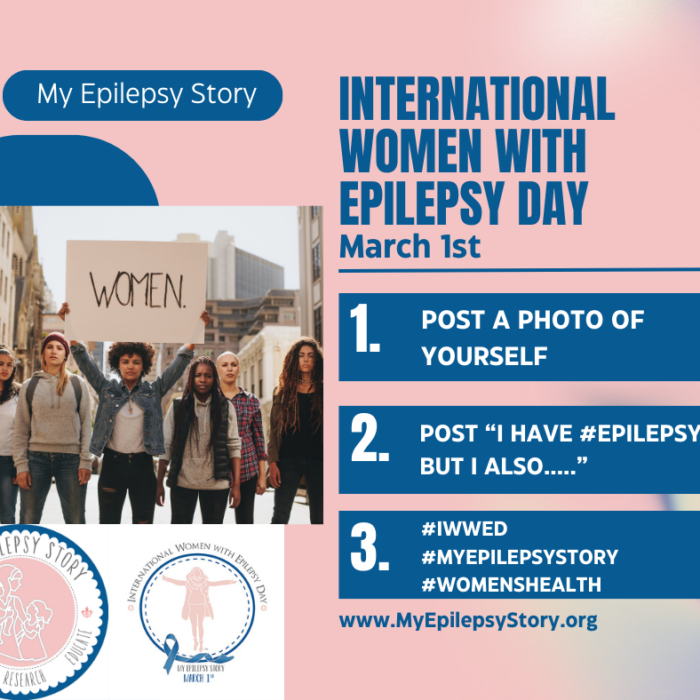 International Women With Epilepsy Day - List of How to Support Research and Women and Girls with Epilepsy